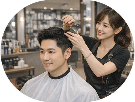 전문 퍼스널 헤어컷